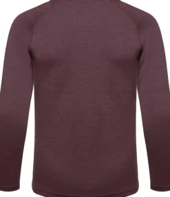 Urberg Merino-Bamboo Base Layer Set Jr Huckleberry/Blue Nights