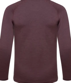 Urberg Merino-Bamboo Base Layer Set Jr Huckleberry/Blue Nights
