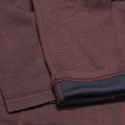 Urberg Merino-Bamboo Base Layer Set Jr Huckleberry/Blue Nights