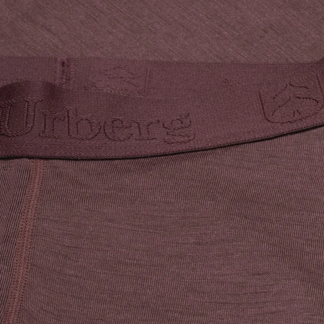 Urberg Merino-Bamboo Base Layer Set Jr Huckleberry/Blue Nights