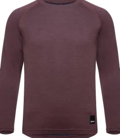 Urberg Merino-Bamboo Base Layer Set Jr Huckleberry/Blue Nights