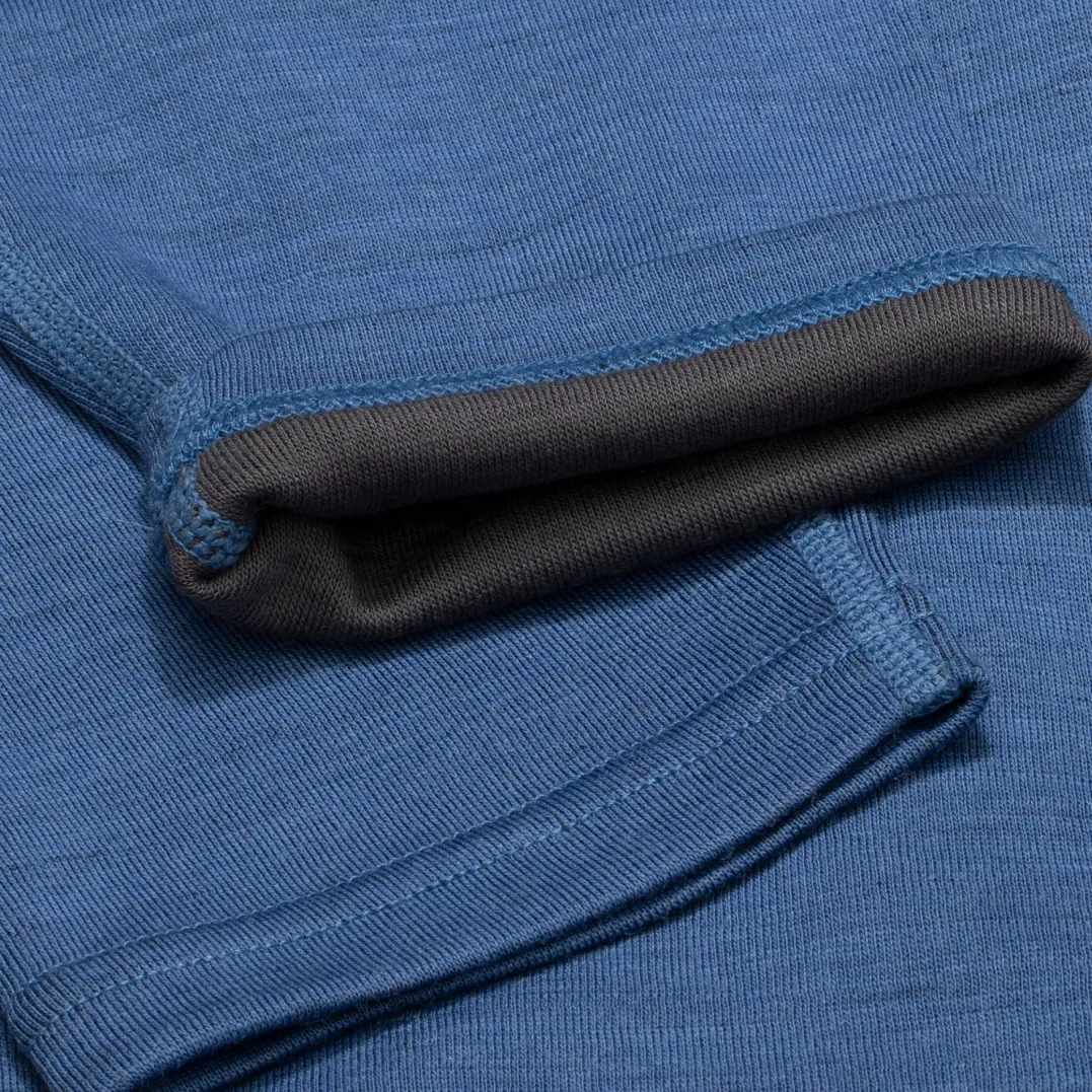 Urberg Merino-Bamboo Base Layer Pant Men True Navy/Asphalt