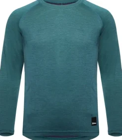 Urberg Merino-Bamboo Base Layer Set Jr Mediterranea/Blue Nights