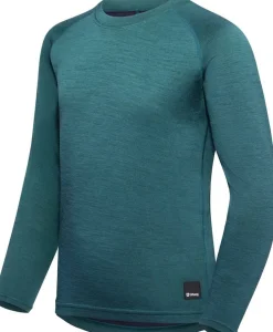 Urberg Merino-Bamboo Base Layer Set Jr Mediterranea/Blue Nights