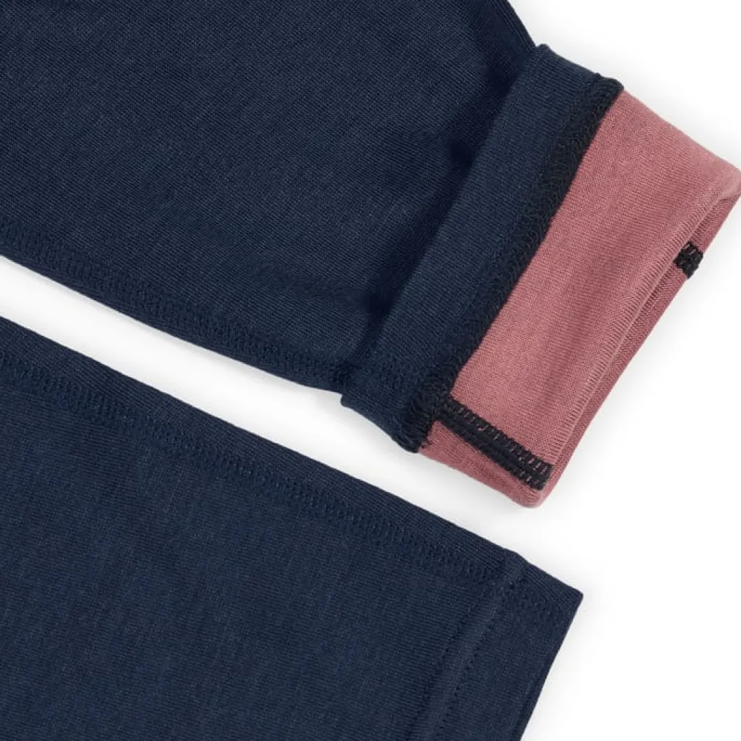 Urberg Merino-Bamboo Base Layer Pant Wmn Blue/Pink