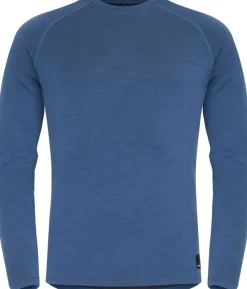 Urberg Merino-Bamboo Base Layer Top Men True Navy/Asphalt
