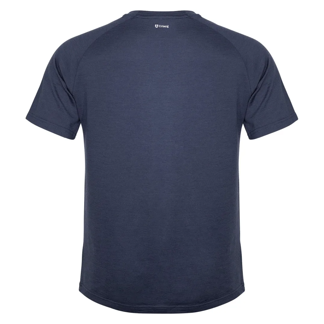Urberg Merino Tee Men Blue Nights