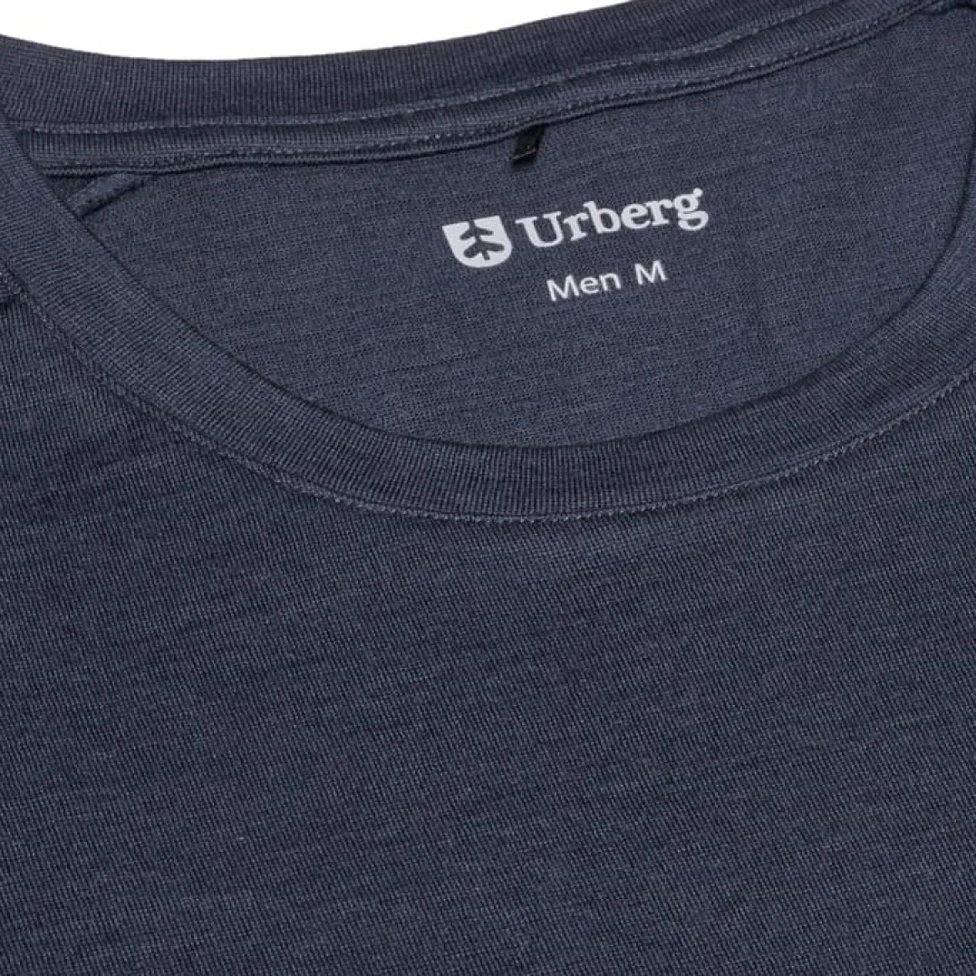 Urberg Merino Tee Men Blue Nights