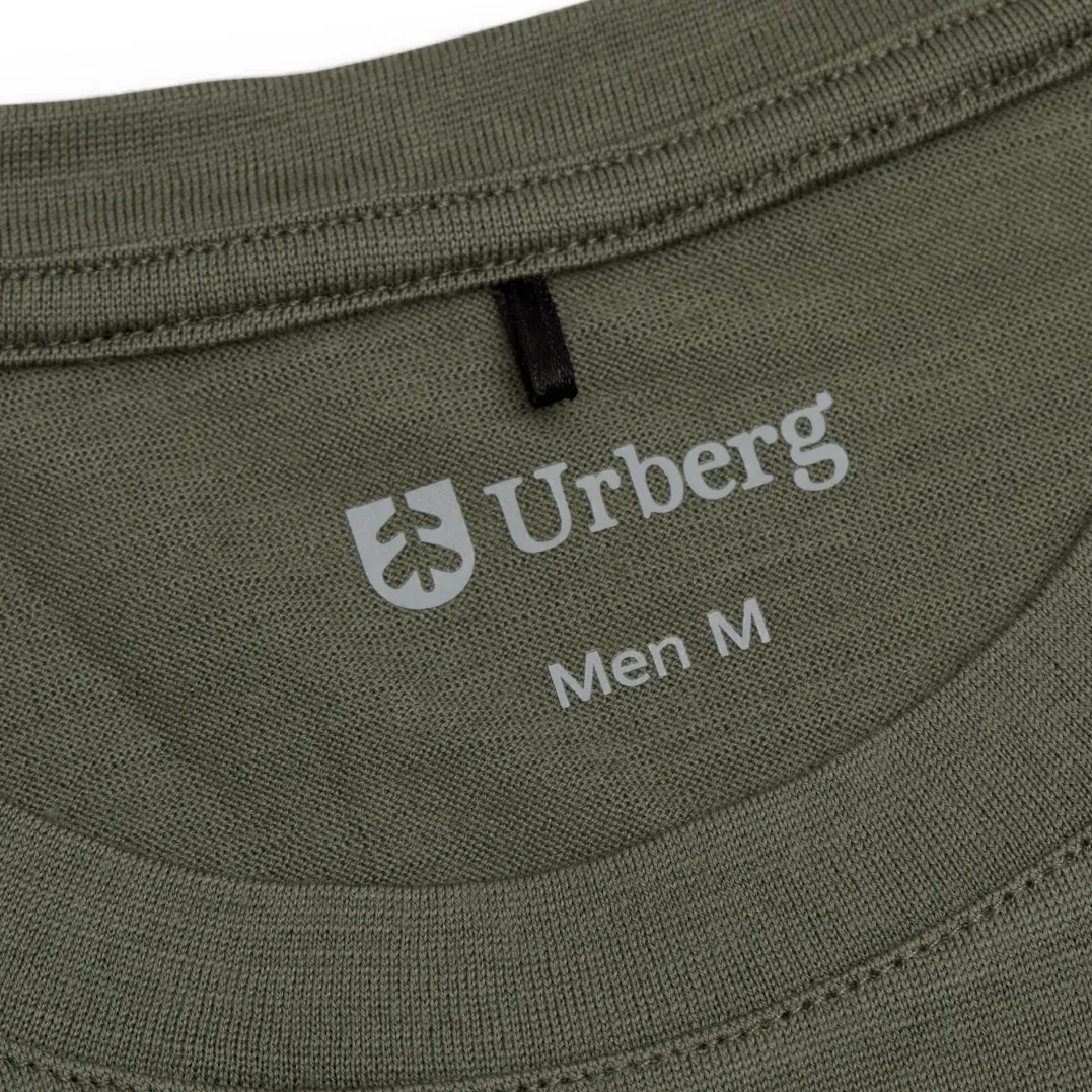 Urberg Merino Tee Men Deep Lichen Green