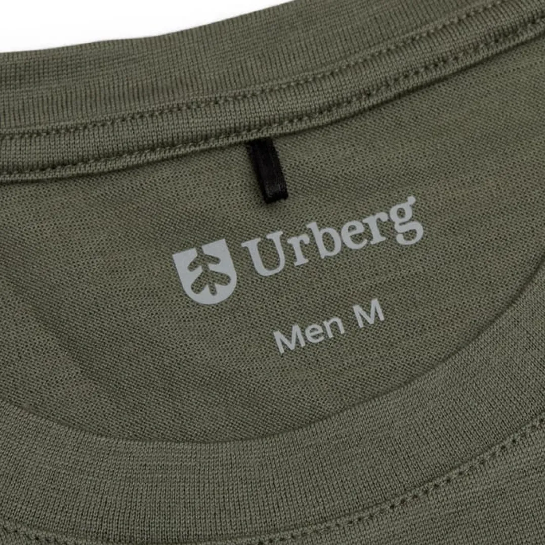 Urberg Merino Tee Men Deep Lichen Green