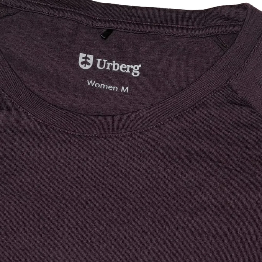 Urberg Merino Tee Wmn Huckleberry