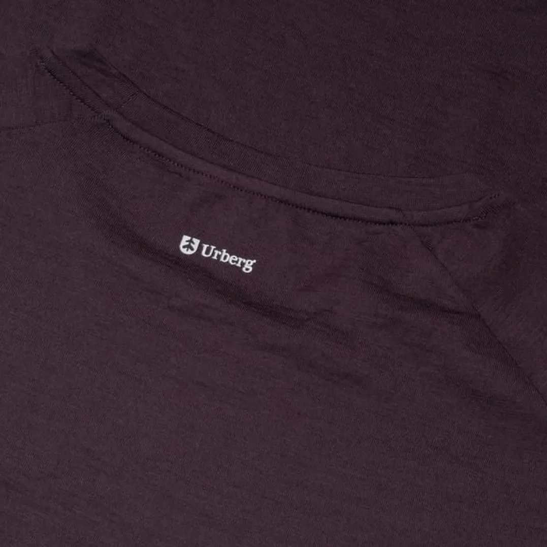Urberg Merino Tee Wmn Huckleberry