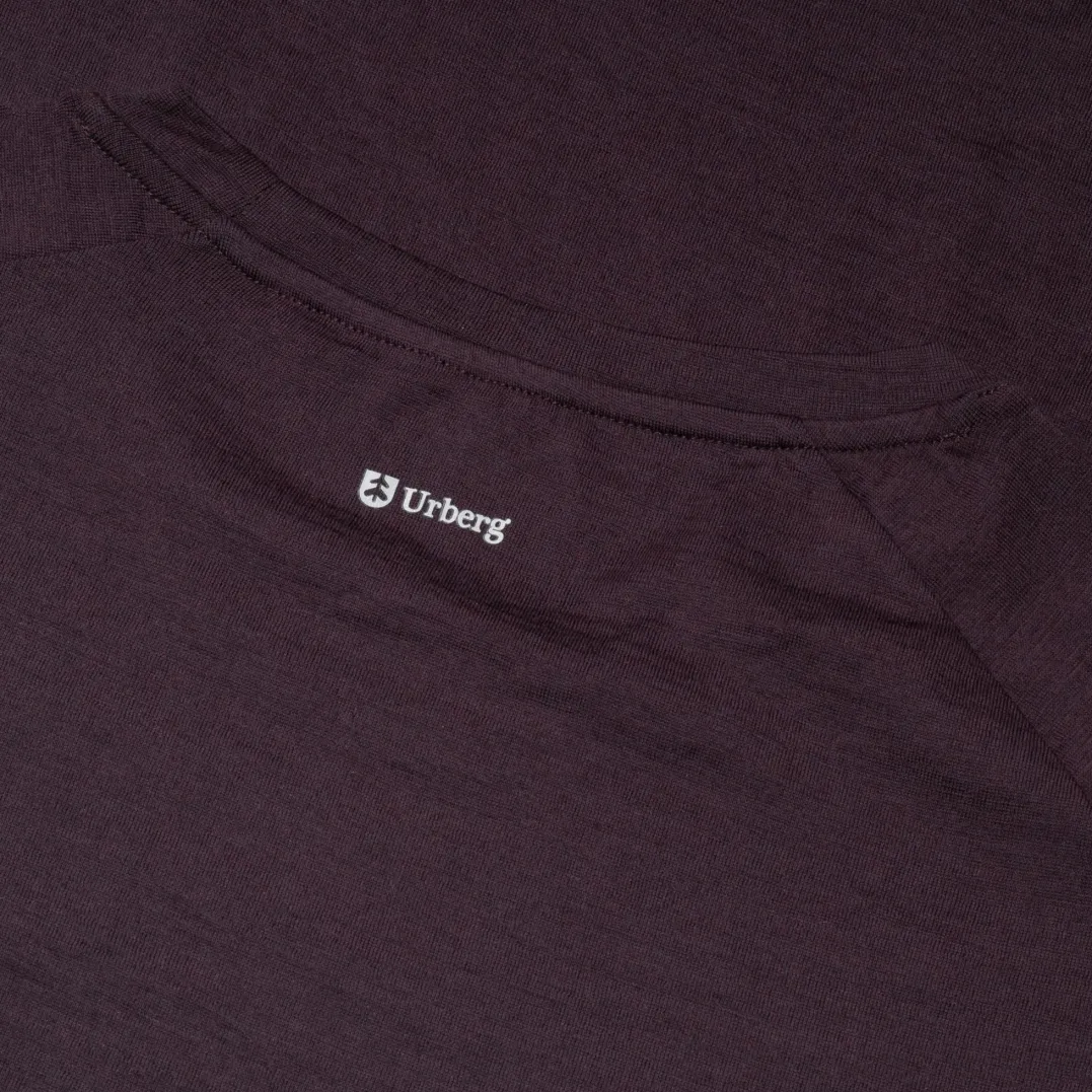 Urberg Merino Tee Wmn Huckleberry