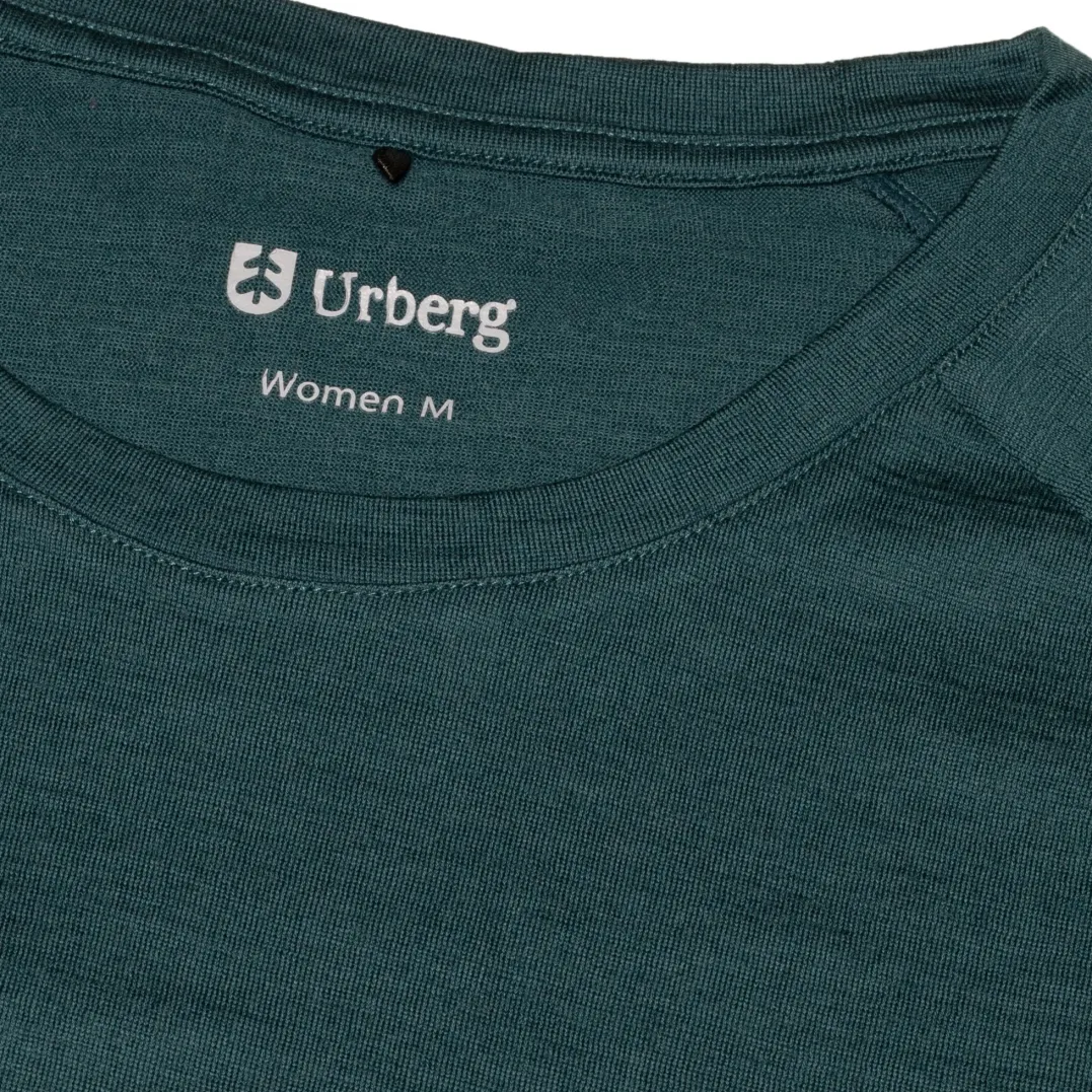Urberg Merino Tee Wmn Mediterranea