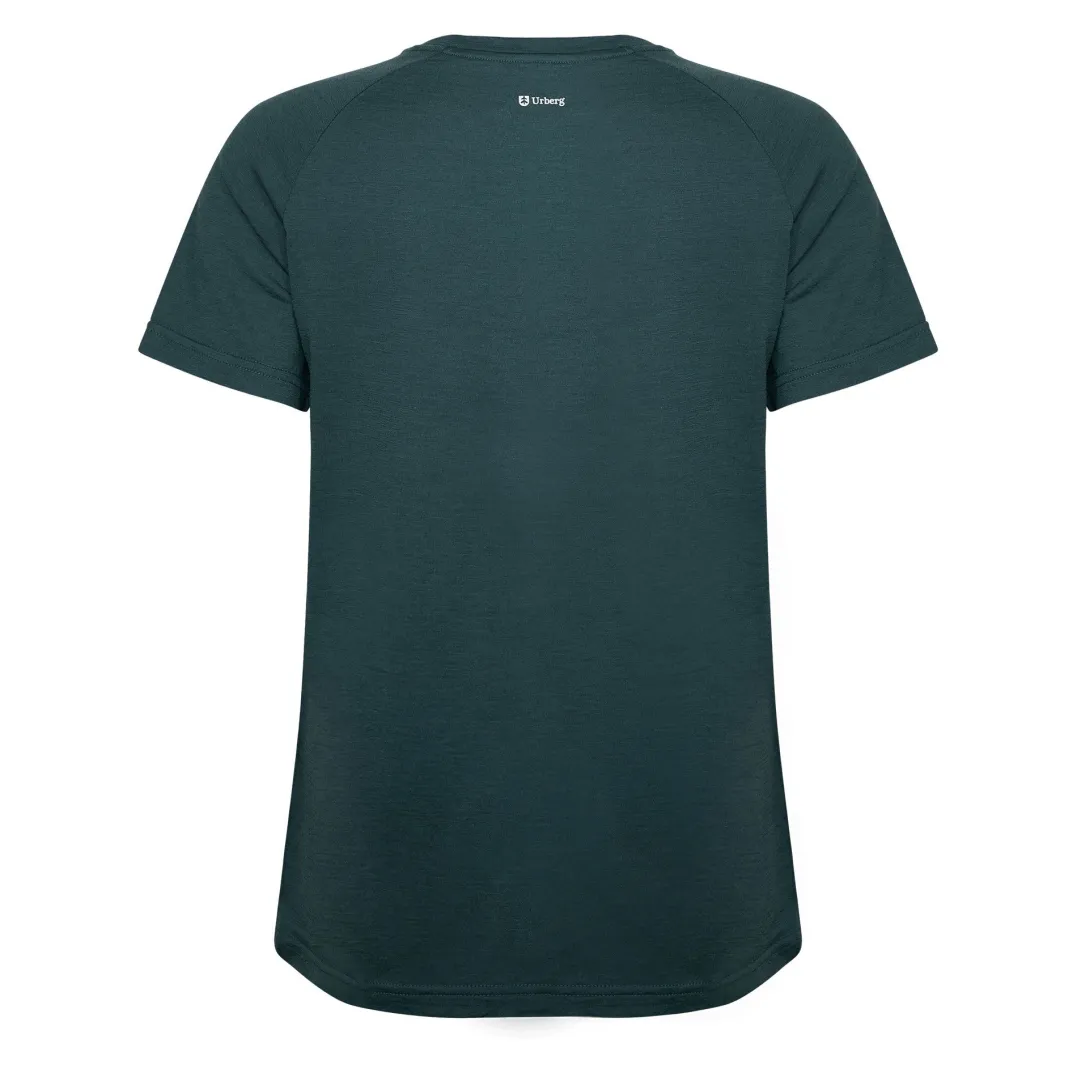 Urberg Merino Tee Wmn Mediterranea
