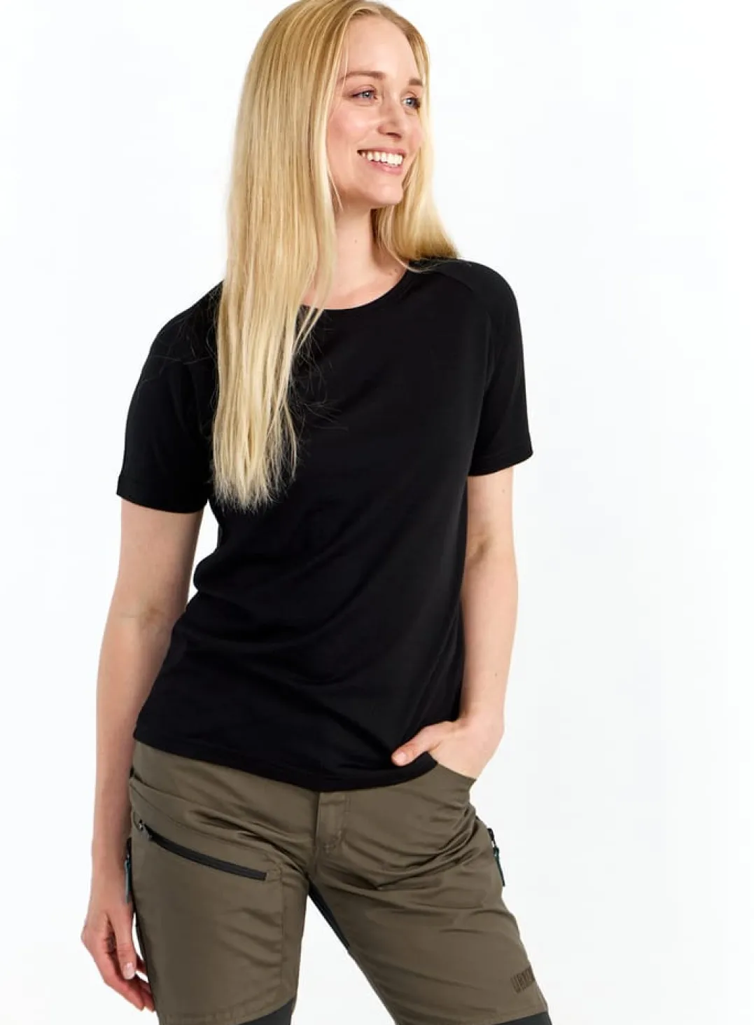 Urberg Merino Tee Wmn Midnight Navy