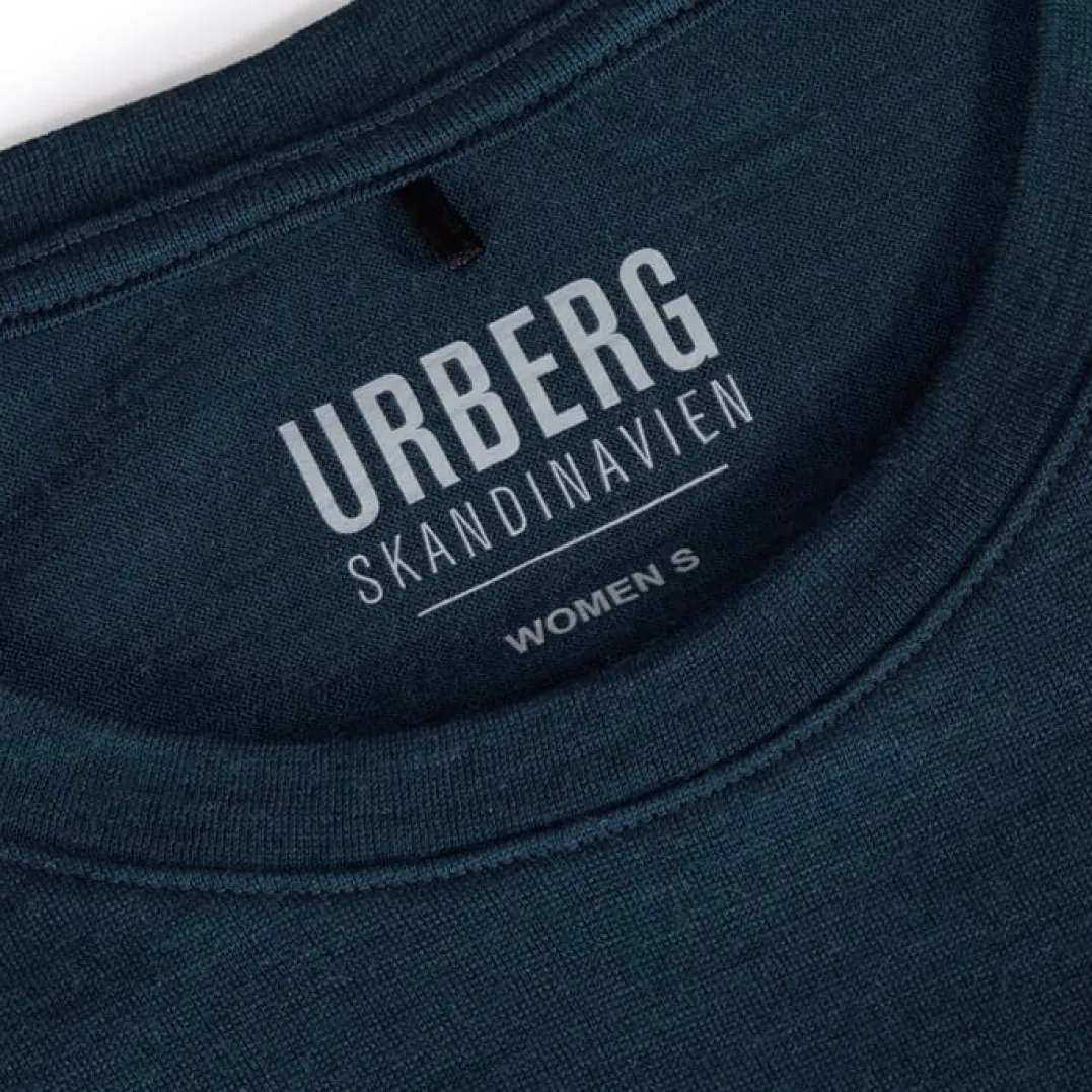 Urberg Merino Tee Wmn Midnight Navy