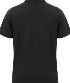 Urberg Merino Wool Polo Tee Men Black Beauty