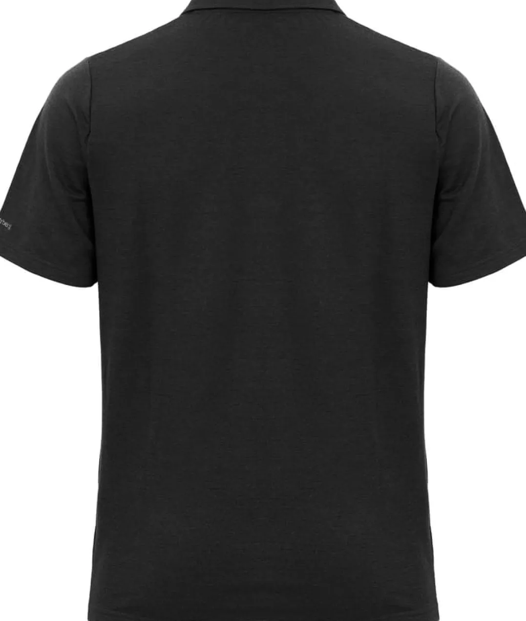 Urberg Merino Wool Polo Tee Men Black Beauty