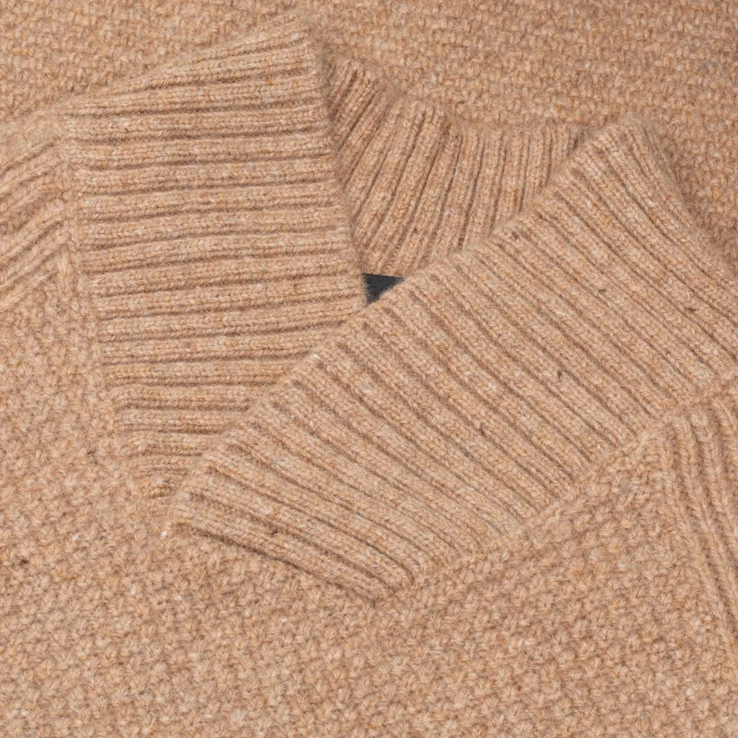 Urberg Moss Knit Sweater Men Beige