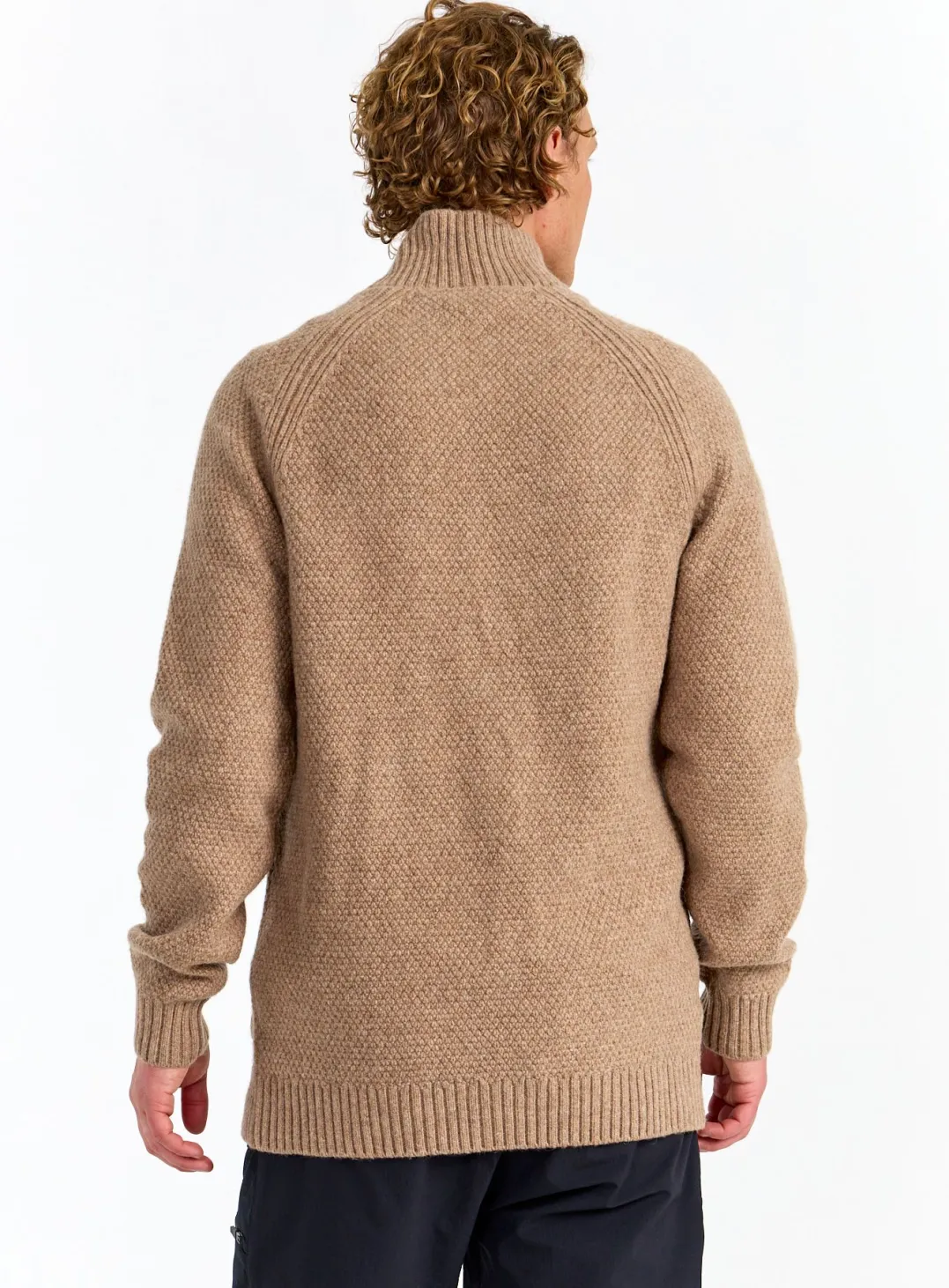Urberg Moss Knit Sweater Men Beige
