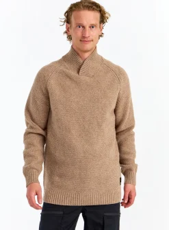 Urberg Moss Knit Sweater Men Beige