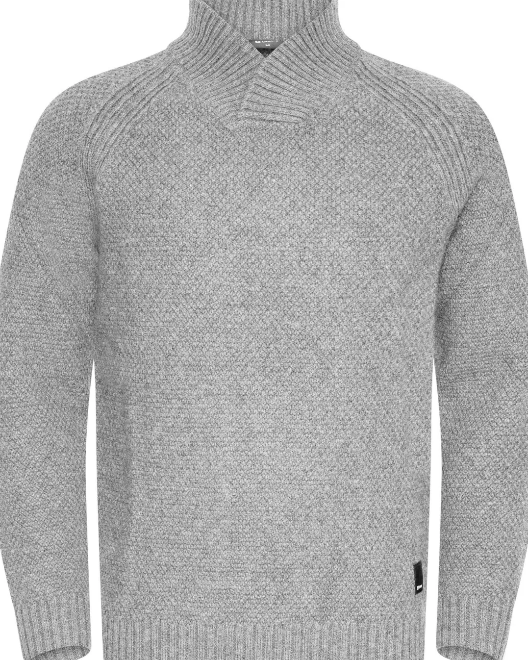 Urberg Moss Knit Sweater Men Lt. Greymelange