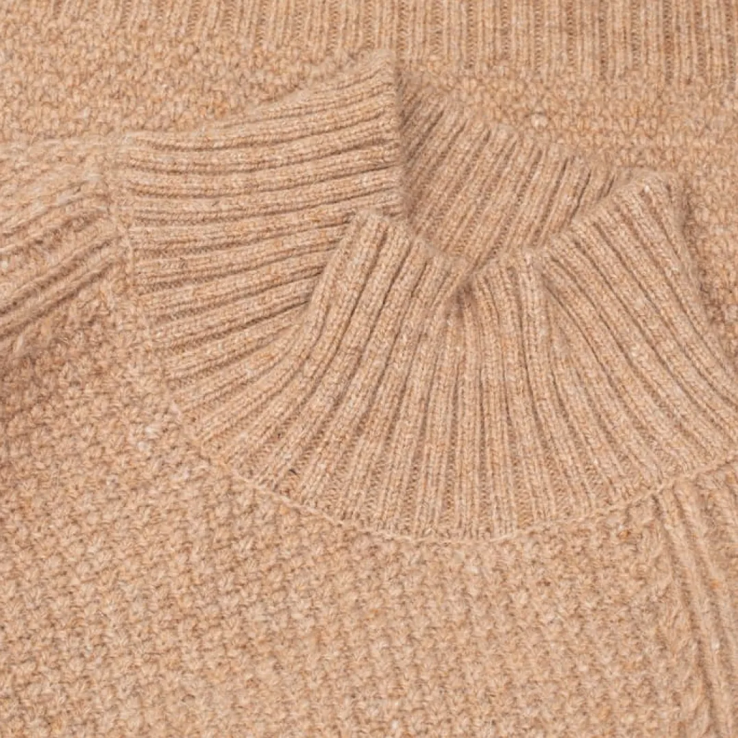 Urberg Moss Knit Sweater Wmn Beige