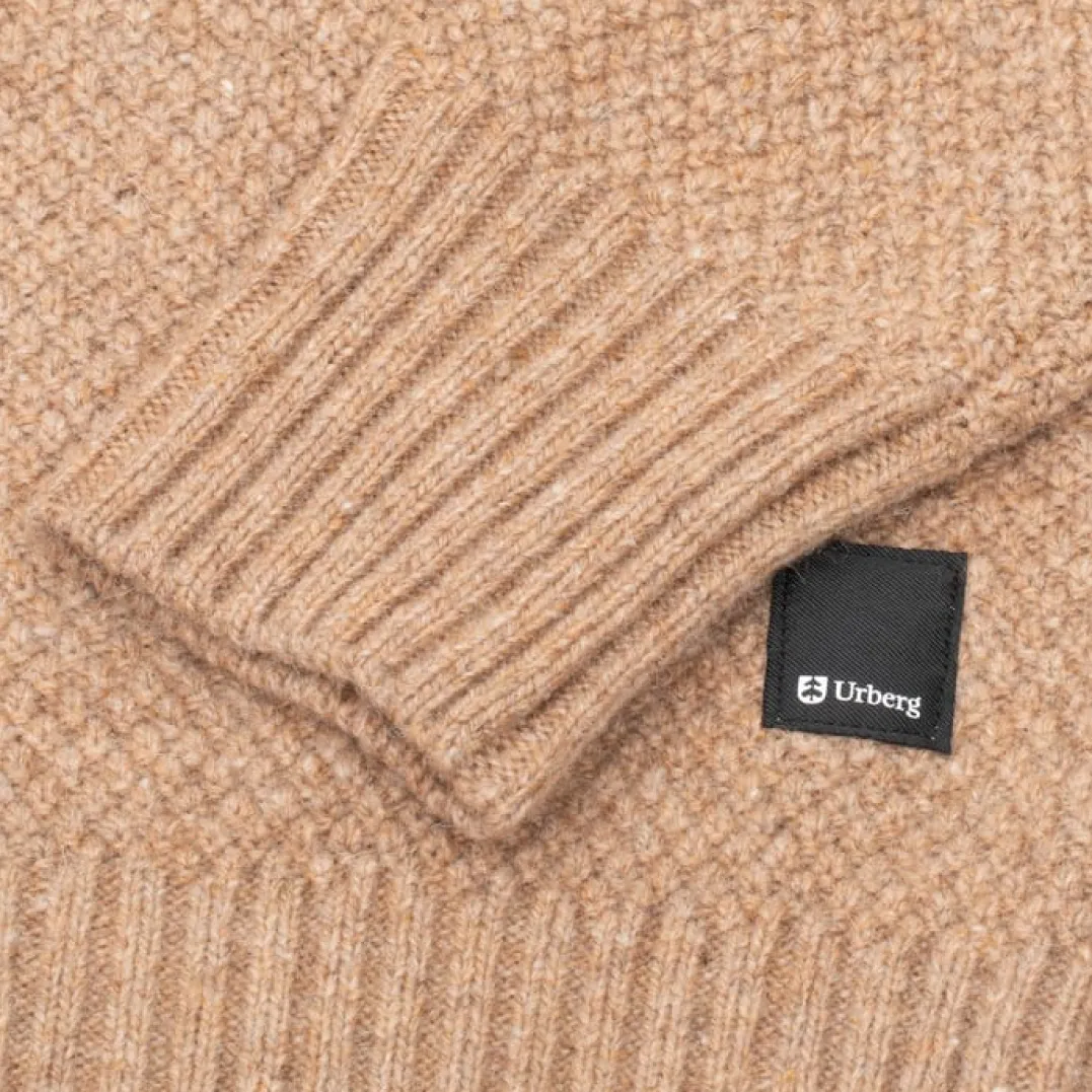 Urberg Moss Knit Sweater Wmn Beige