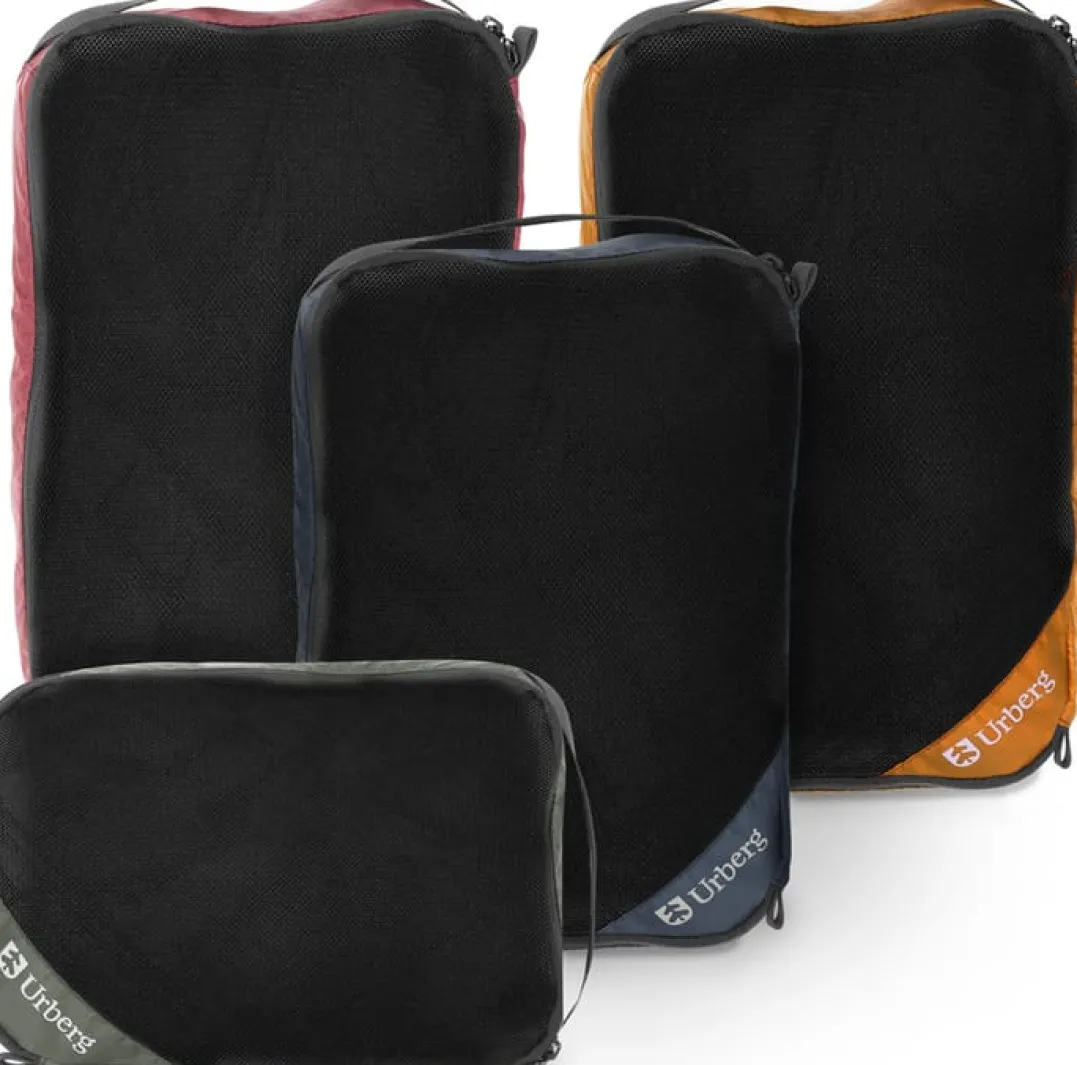 Urberg Packing Cube Mesh 4-Pack Multi Color