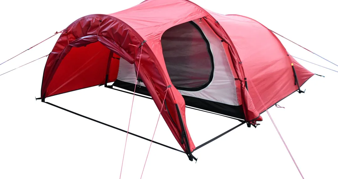 Urberg 2-Persons Trekking Tunnel Tent 2,0 Rio Red