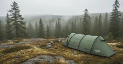 Urberg 4-Person Trekking Tunnel Tent G2 Kombu Green