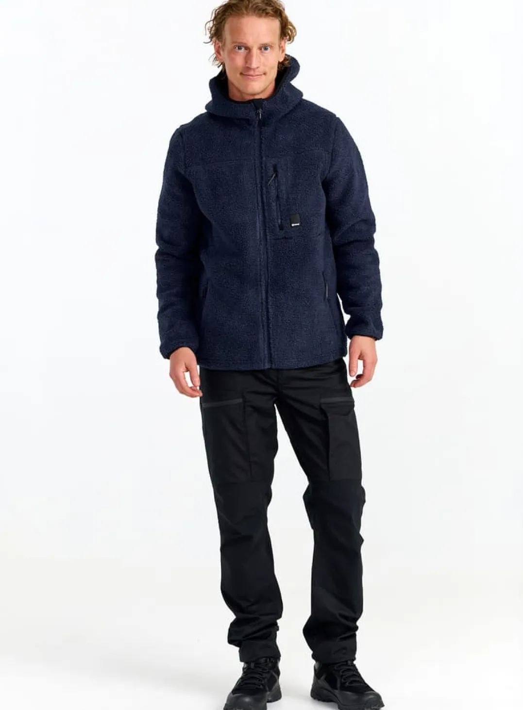 Urberg Pile Hoodie Men Black Beauty