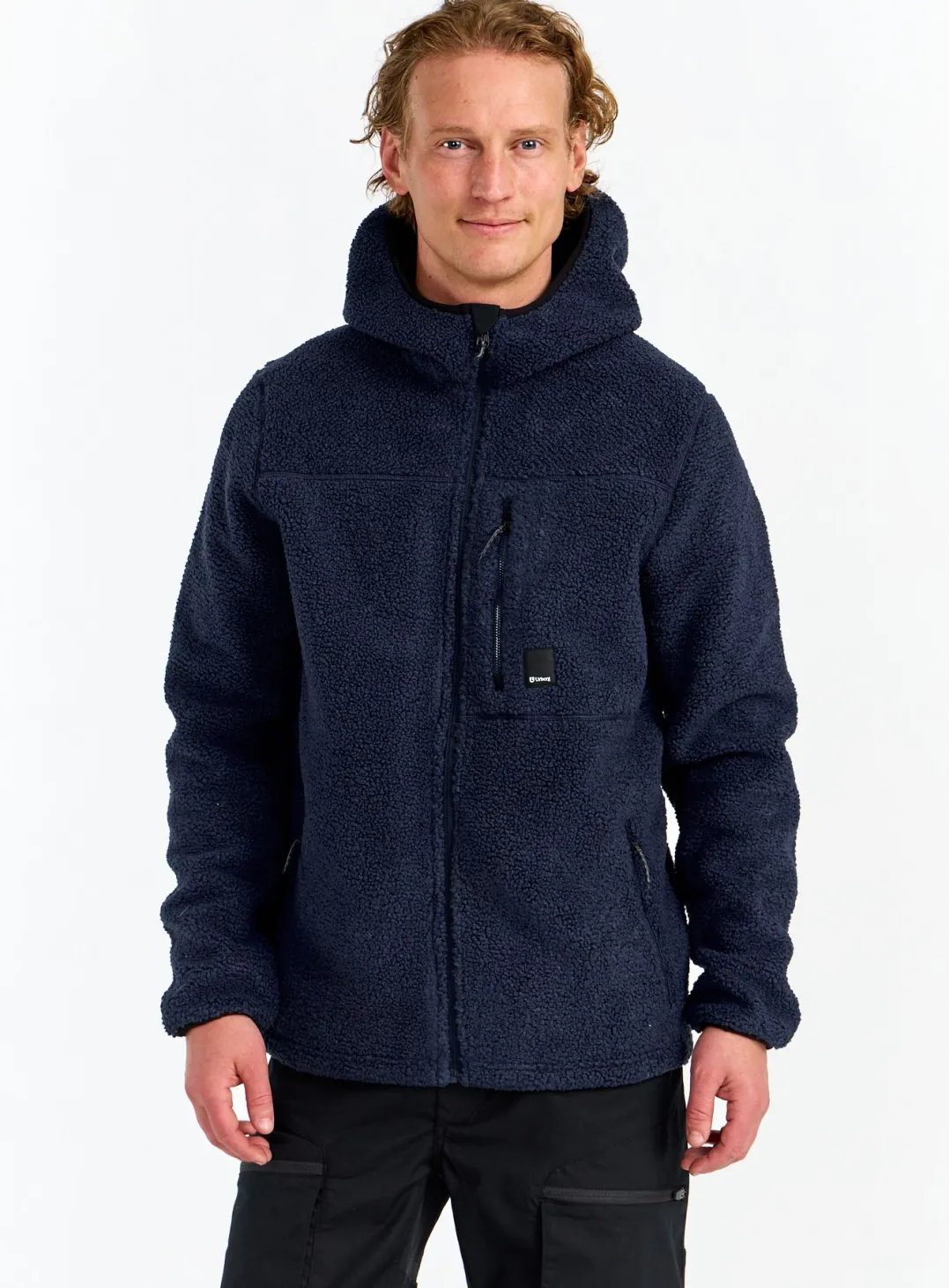 Urberg Pile Hoodie Men Black Beauty
