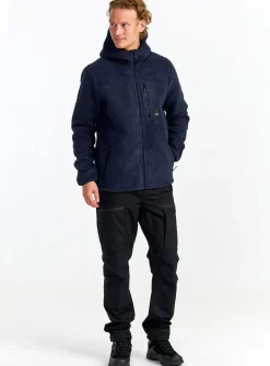 Urberg Pile Hoodie Men Dark Navy