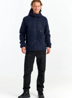 Urberg Pile Hoodie Men Dark Navy