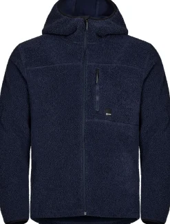 Urberg Pile Hoodie Men Dark Navy