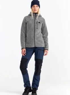 Urberg Pile Hoodie Wmn Black Beauty