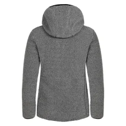 Urberg Pile Hoodie Wmn Grey Melange