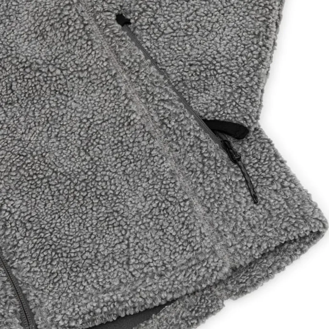 Urberg Pile Hoodie Wmn Grey Melange