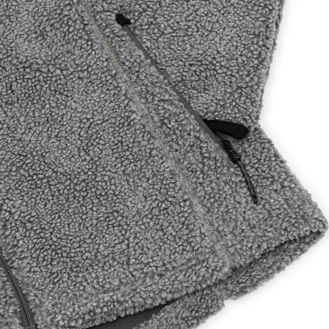 Urberg Pile Hoodie Wmn Grey Melange