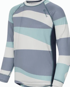 Urberg Printed Base Layer Set Jr Blue Aop