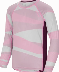 Urberg Printed Base Layer Set Jr Pink Aop