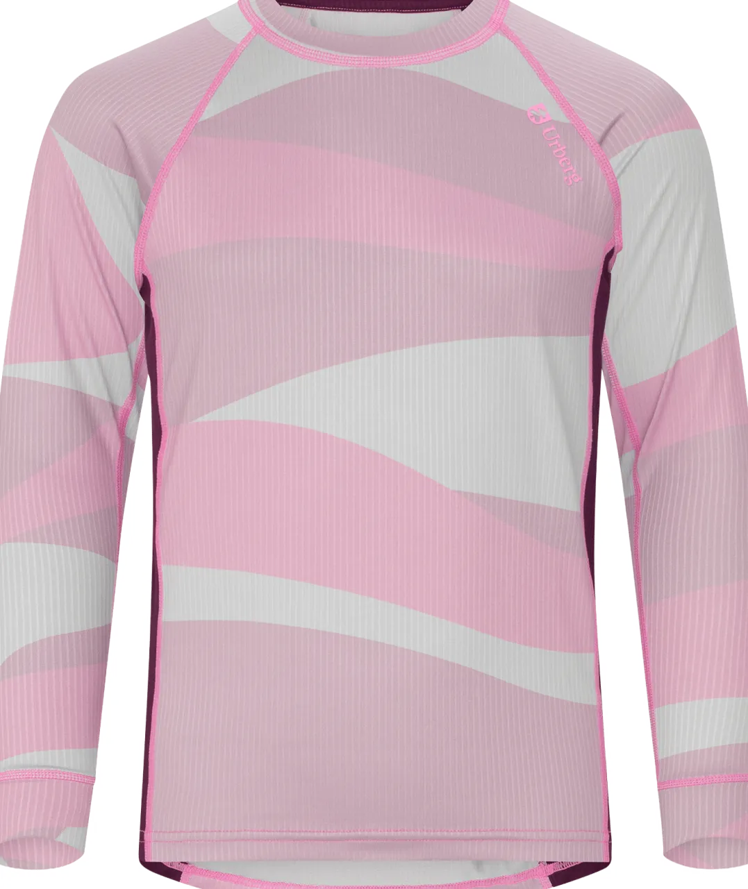 Urberg Printed Base Layer Set Jr Pink Aop