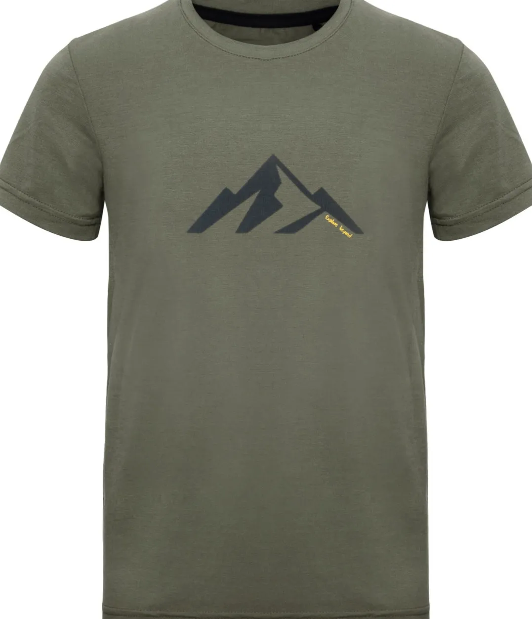 Urberg Printed Tree Tee Jr Dusty Olive