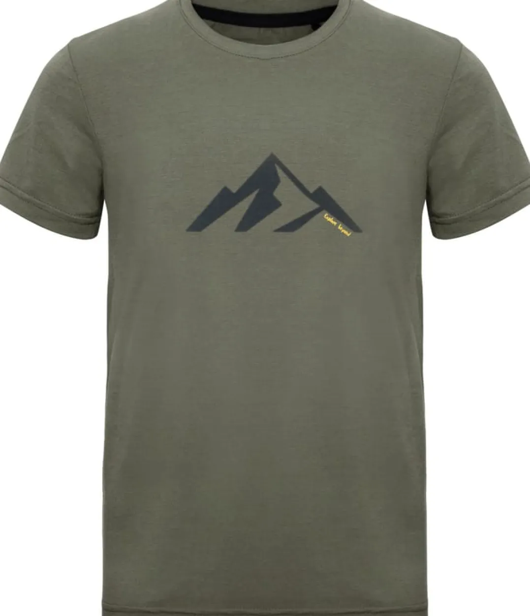 Urberg Printed Tree Tee Jr Dusty Olive