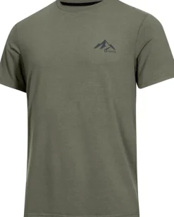 Urberg Printed Tree Tee Men Dusty Olive