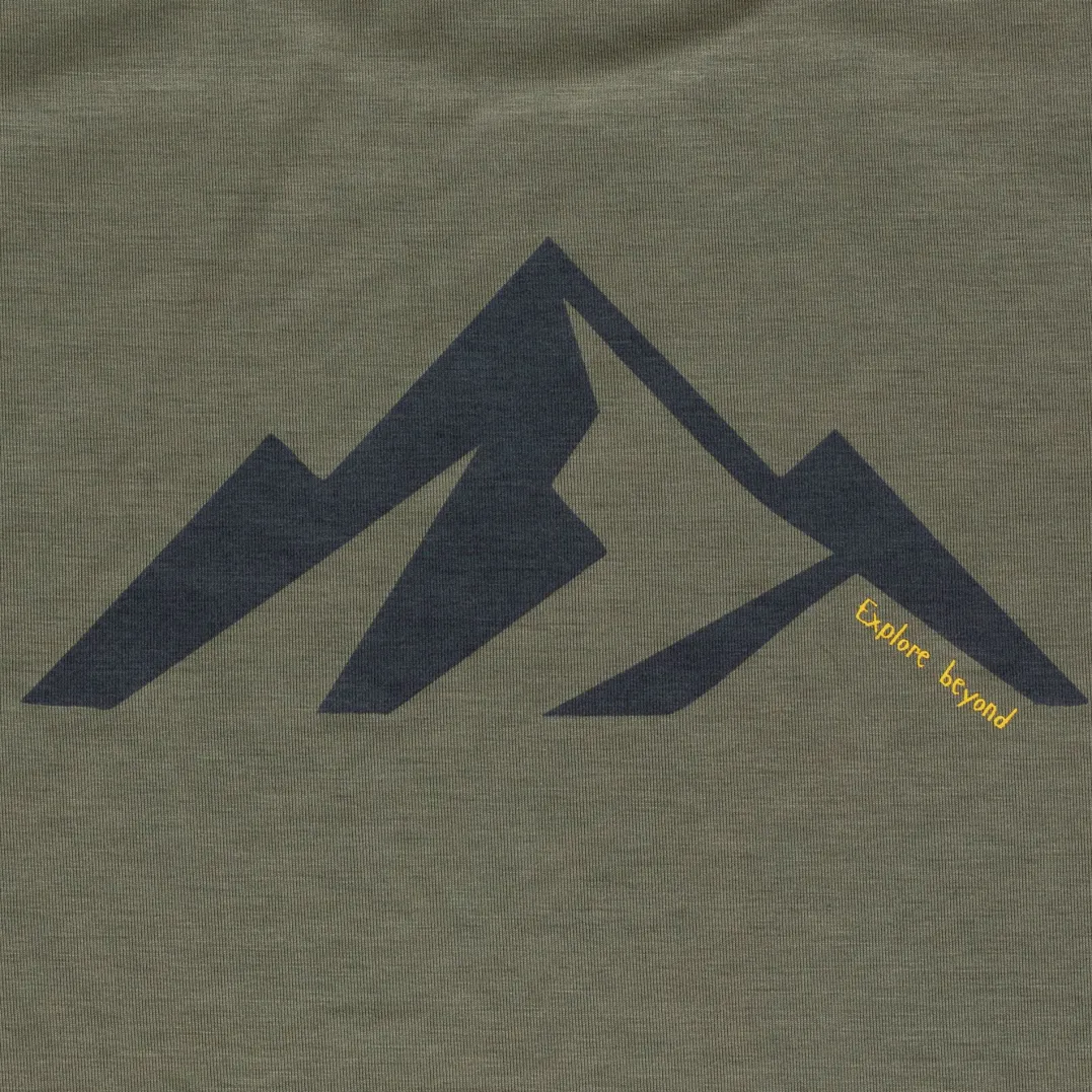 Urberg Printed Tree Tee Men Dusty Olive