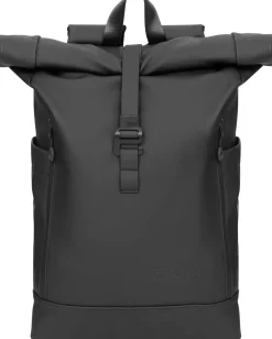 Urberg Rolltop Backpack Pu Black
