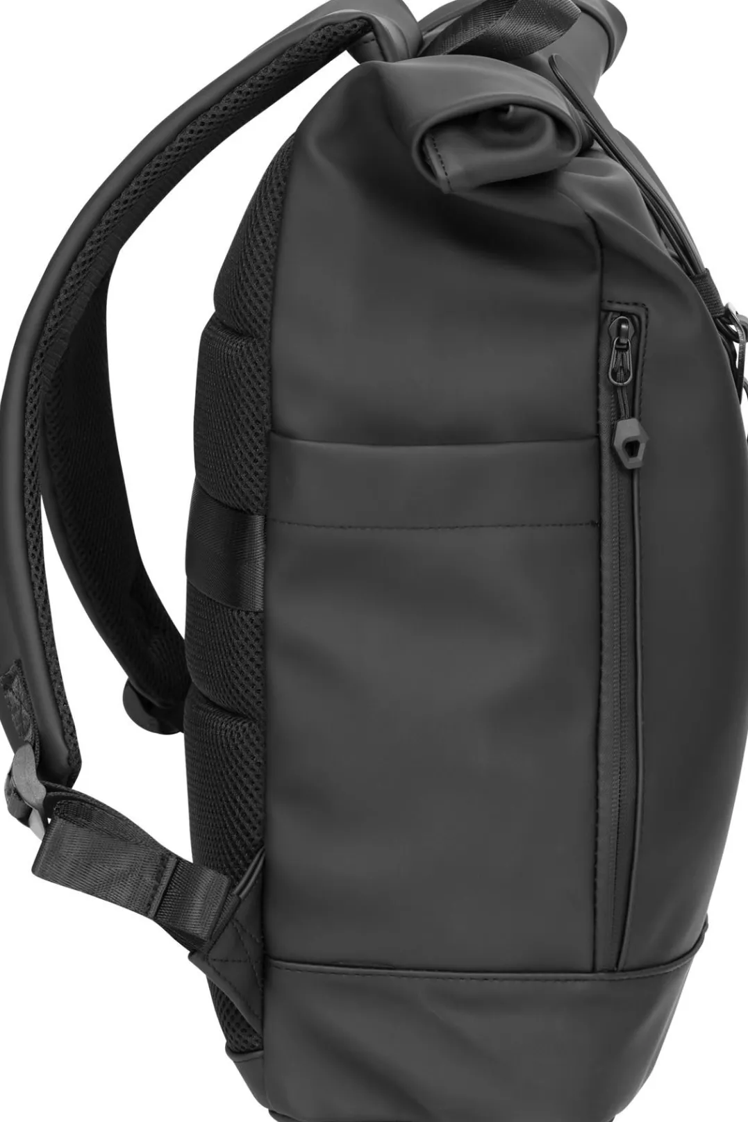 Urberg Rolltop Backpack Pu Black